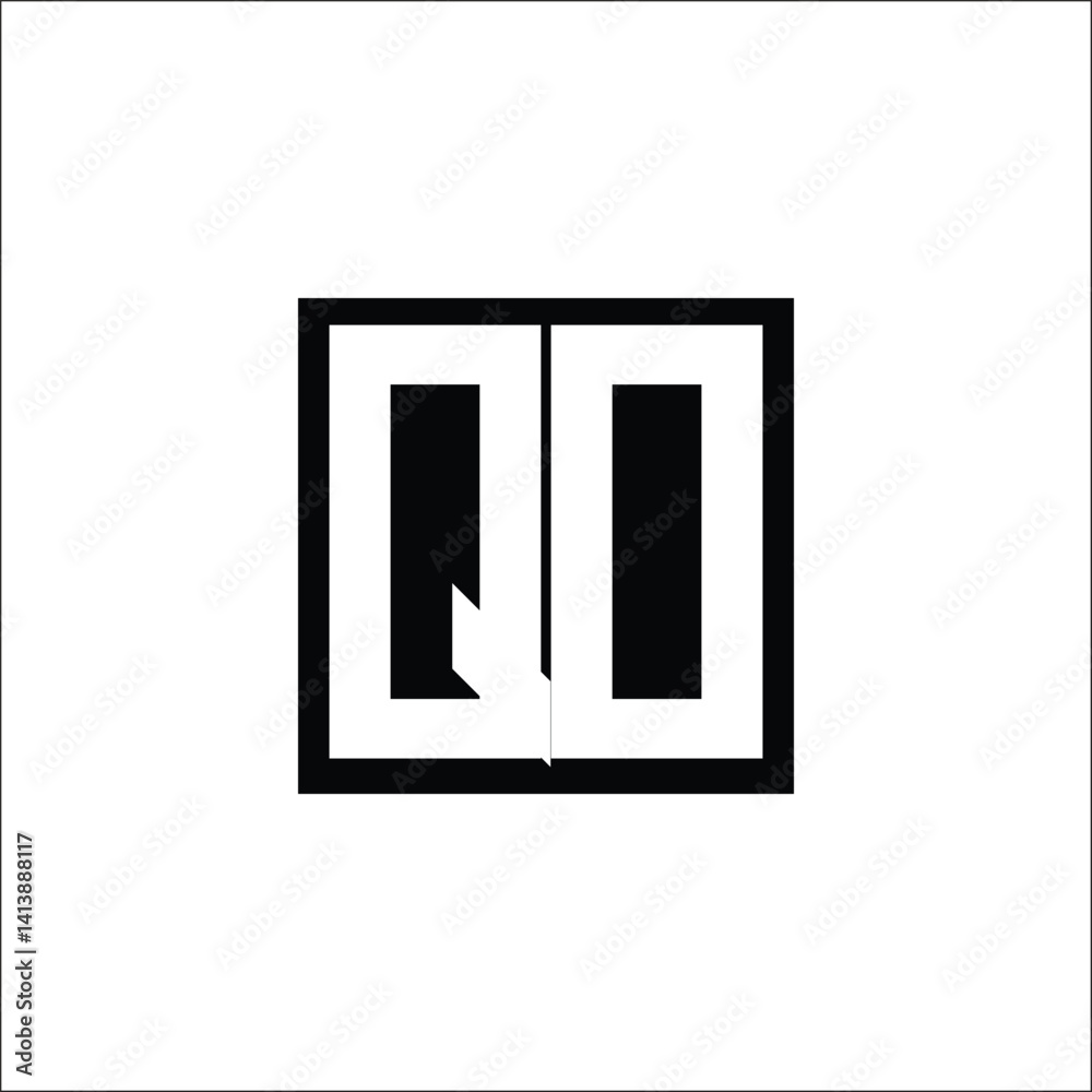 Modern Letter Combination Logo - Minimalistic Design Modern Letter Combination Logo - Minimalistic Design