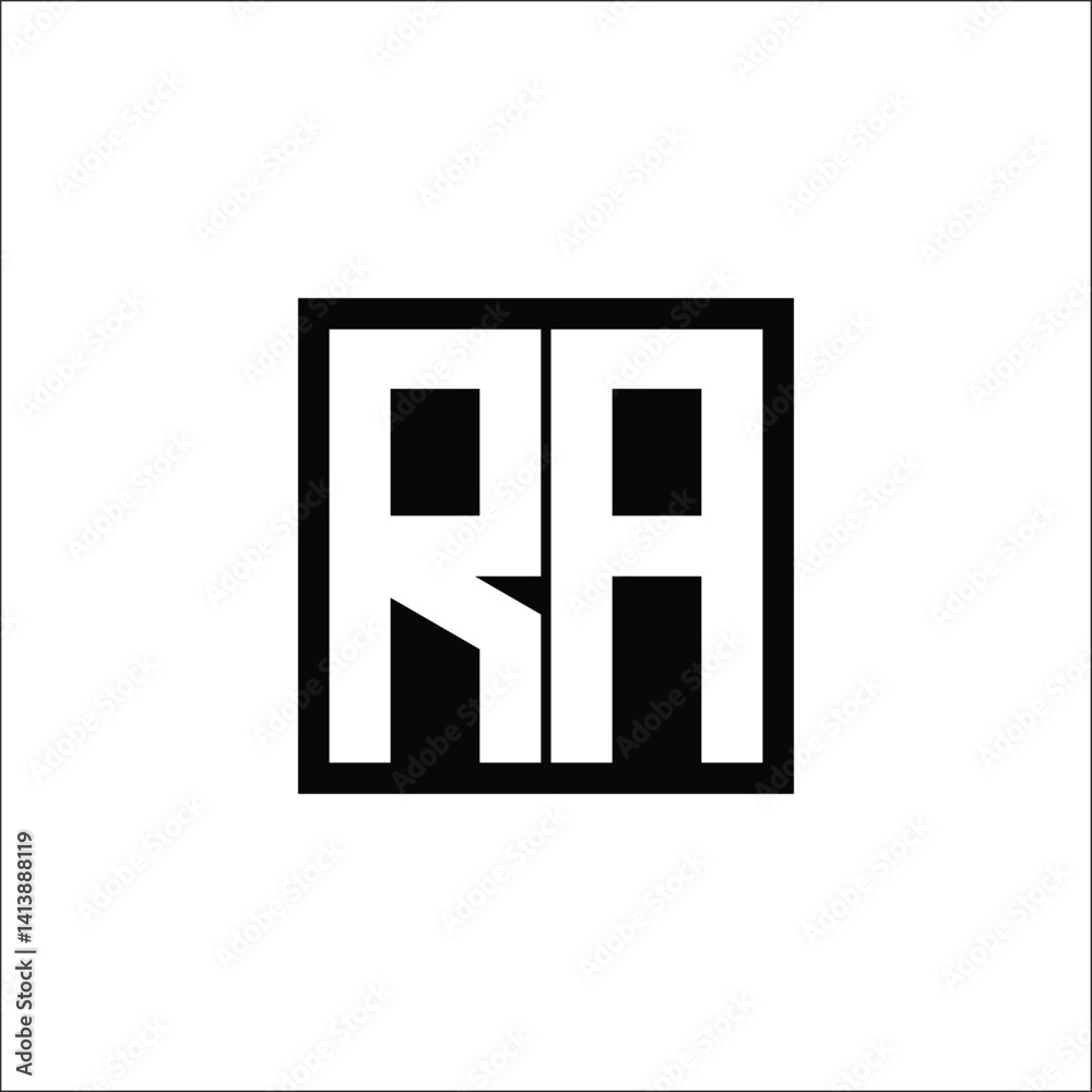 Modern Letter Combination Logo - Minimalistic Design Modern Letter Combination Logo - Minimalistic Design