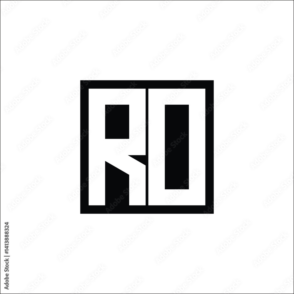Modern Letter Combination Logo - Minimalistic Design Modern Letter Combination Logo - Minimalistic Design