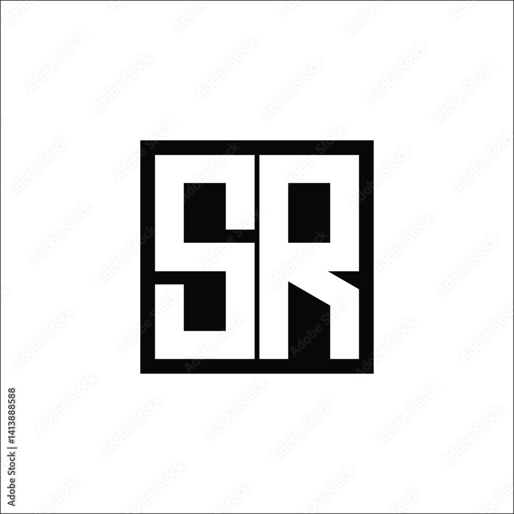 Modern Letter Combination Logo - Minimalistic Design Modern Letter Combination Logo - Minimalistic Design