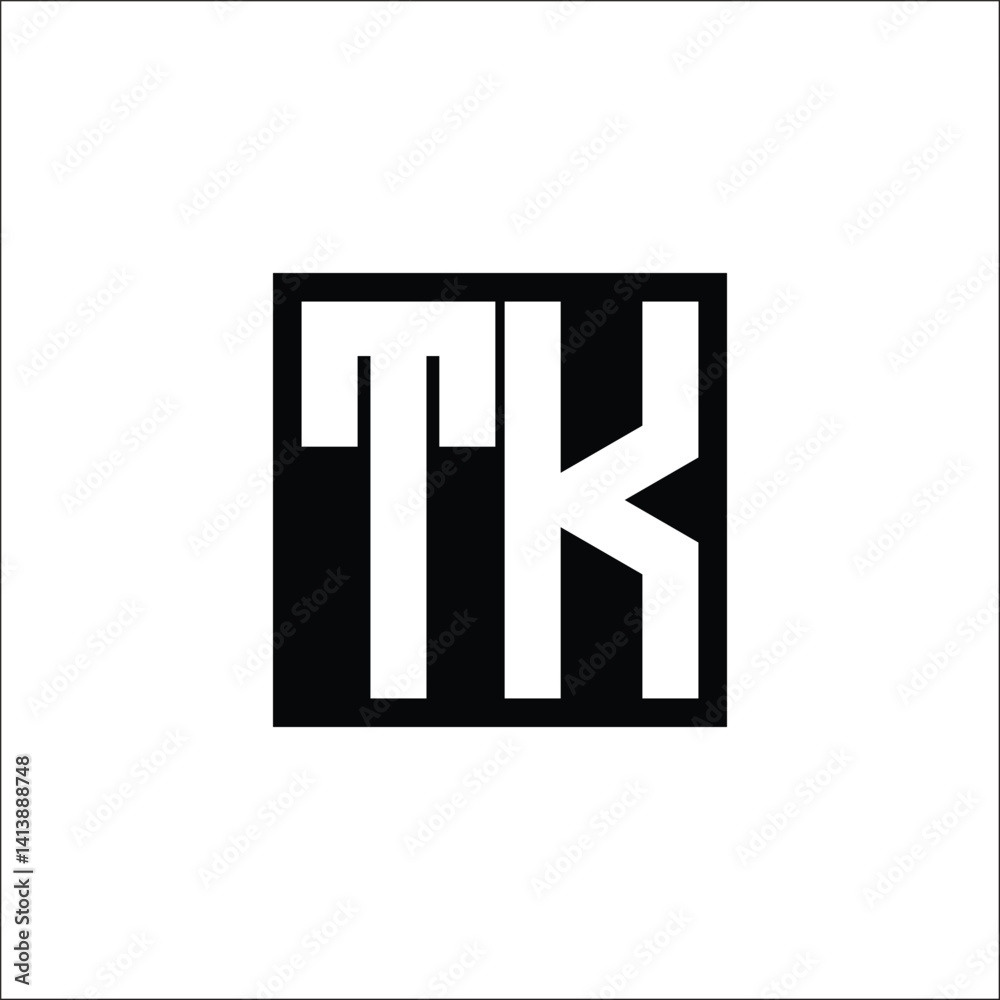 Modern Letter Combination Logo - Minimalistic Design Modern Letter Combination Logo - Minimalistic Design