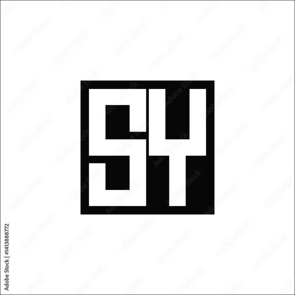 Modern Letter Combination Logo - Minimalistic Design Modern Letter Combination Logo - Minimalistic Design