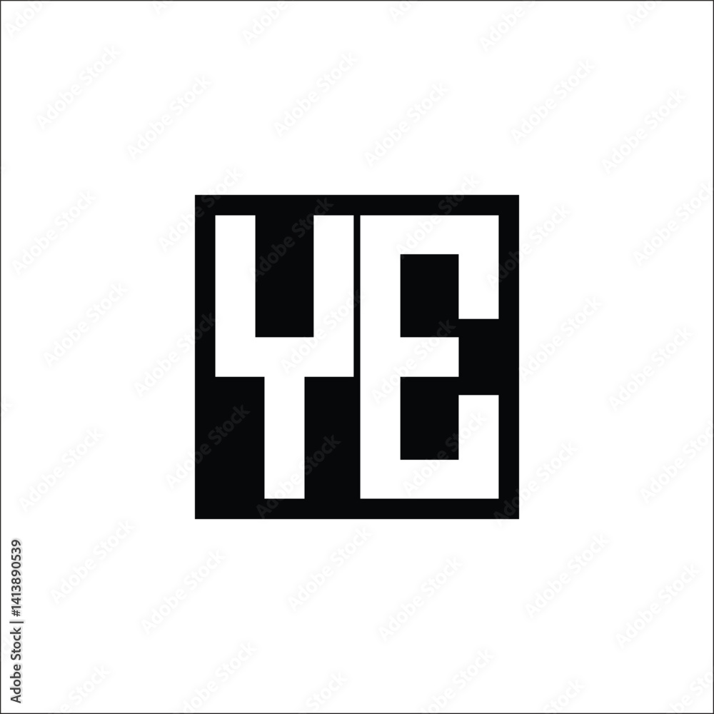 Modern Letter Combination Logo - Minimalistic Design Modern Letter Combination Logo - Minimalistic Design