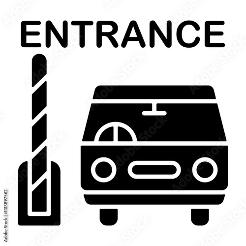 Car entrance Icon