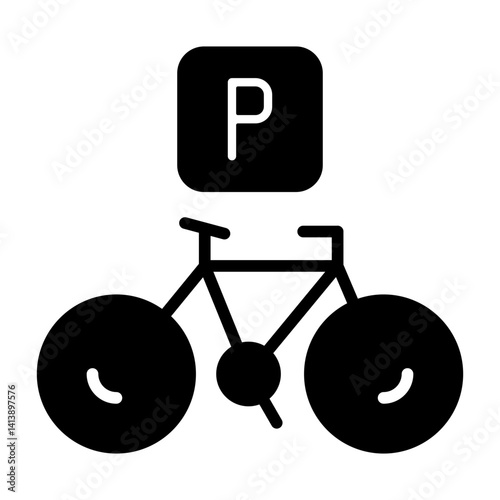 Bicycle parking Icon