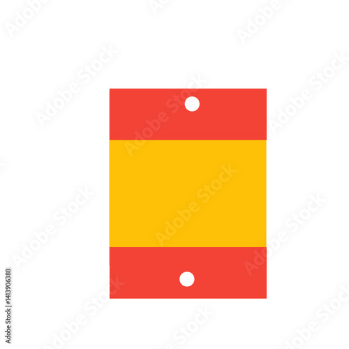 german flag on a white background