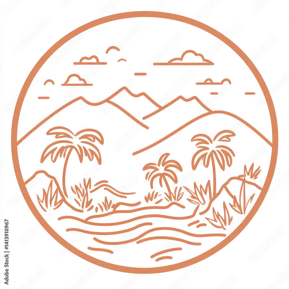 Obraz premium travel icon vector illustration