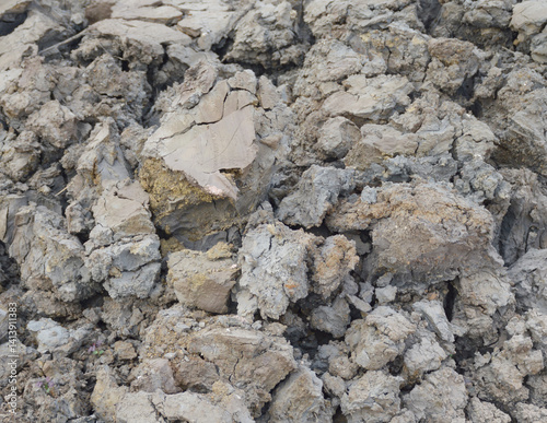 soil texture background. land with soil.