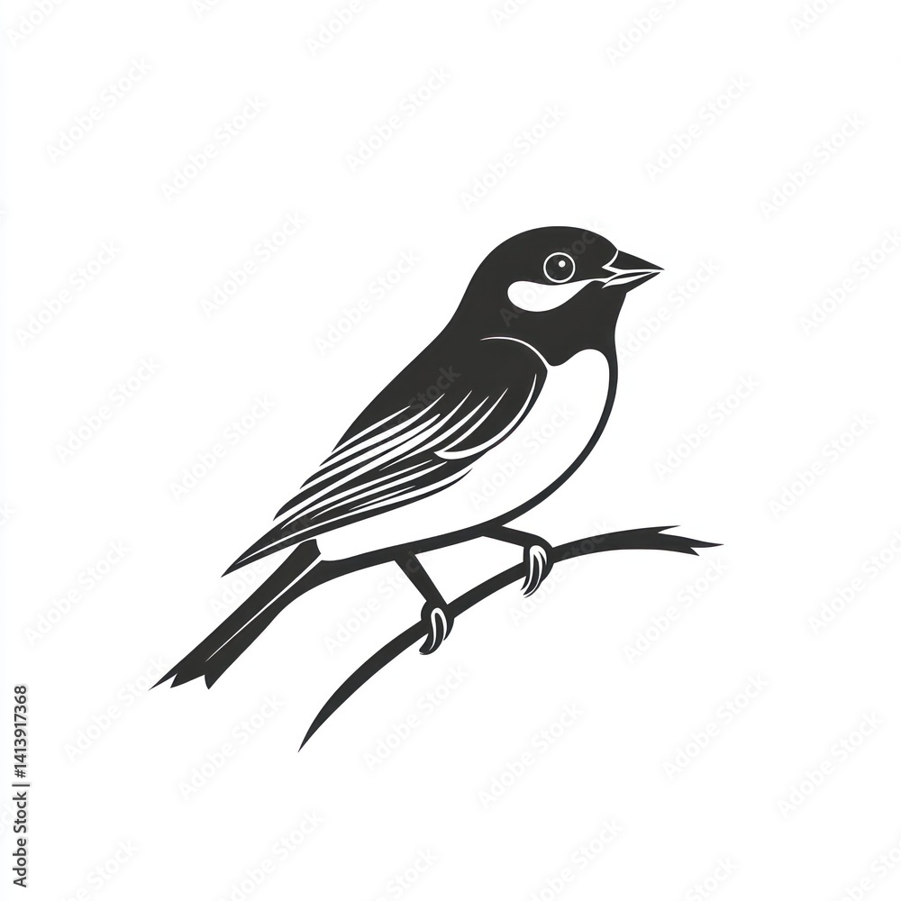 Obraz premium Bird on Branch