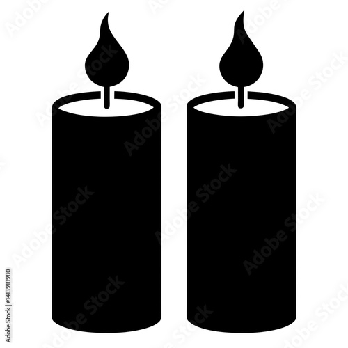 Candle Flame Vector Images