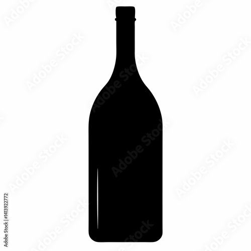  a wine silhouettes silhouettes black color  silhouettes