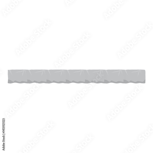 Stone sidewalk vector illustration 