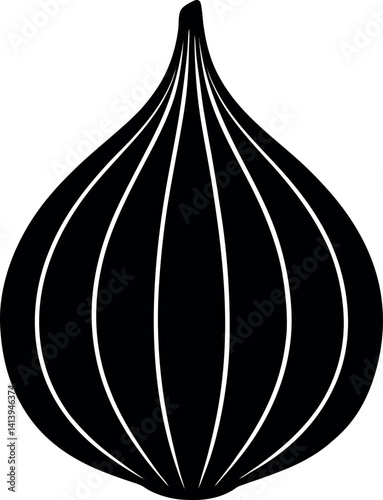 garlic-bulb-on-white-background- 