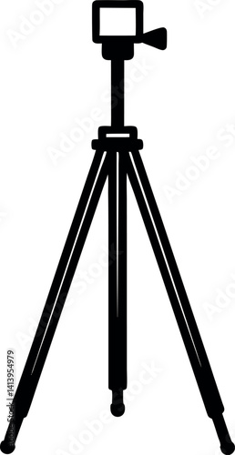 tripod isolated on white background