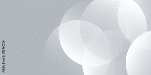 Rotating Circle abstract backgrounds. Grey contemporary futuristic posters. vector eps10