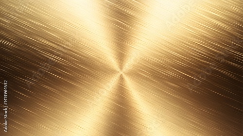 Brushed Gold Metal Close-up texture
