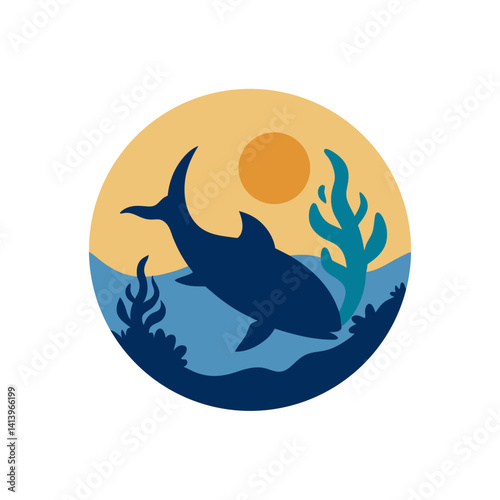Fish Swimming In Ocean With Coral