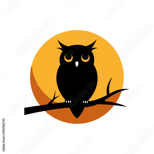 owl on branch
