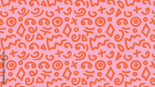 Lines with colorful gradients. Set of swirling rainbow colored gradient lines.