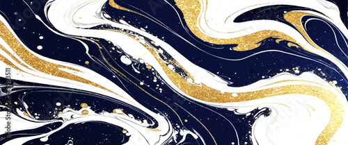 Vector new style natural marble design 
