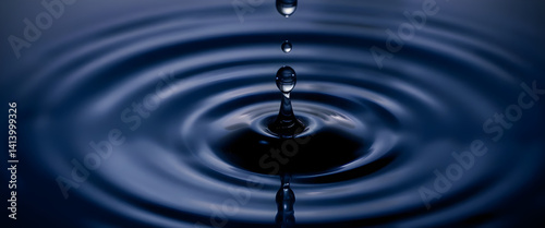 drop of water that is in the water