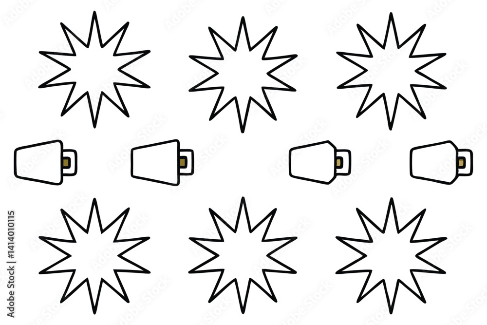 Obraz premium quickcharge burst line art high speed energy flow concept