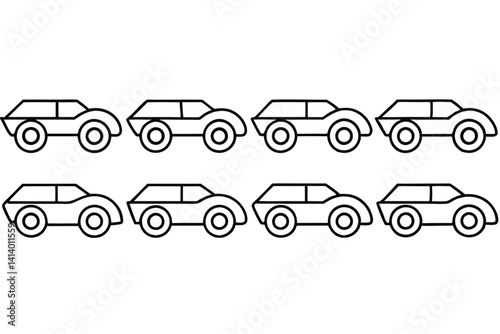 quickhauler gx8 line art illustration unique digital artwork