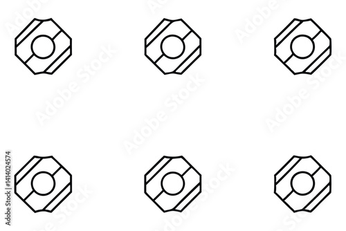 wattline core line art minimalist black and white design