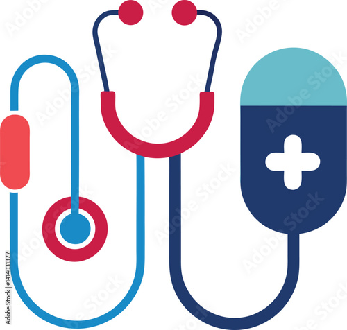 vector illustration of a medical icon