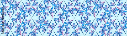 Design element for travel, tourism website. Winter, snow, New Ye