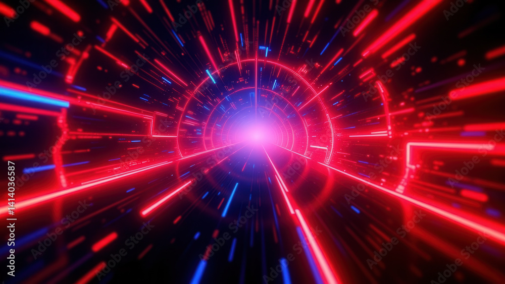 Naklejka premium anime wallpaper abstract illustration background