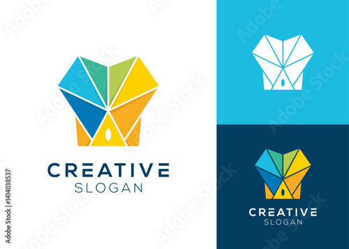 Crown with teeth logo design for dentist and clinic