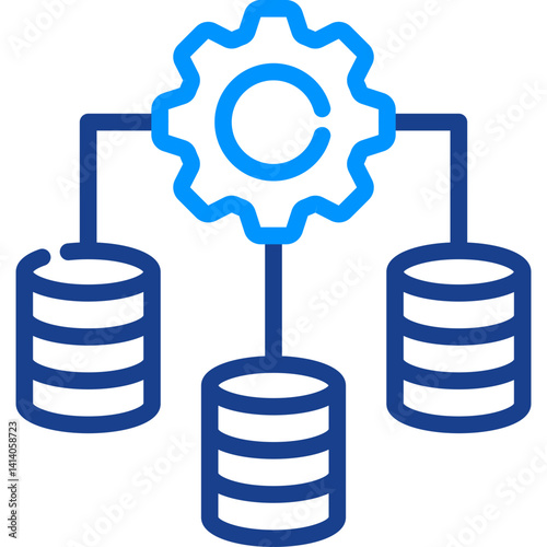 Data Distribution Icon