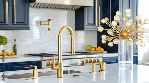 Modern minimalist kitchen interior design