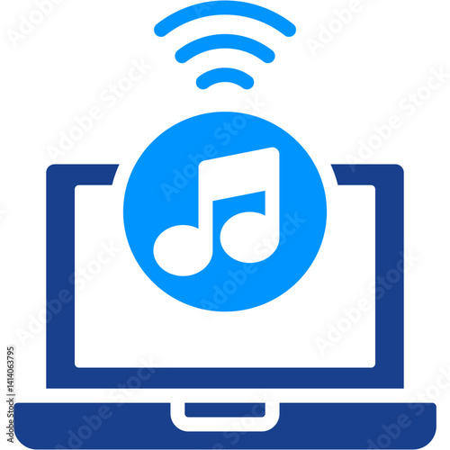 Online Music Icon