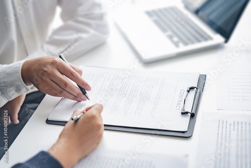 lawyer or judge counselor meeting with client, Law and Legal services
