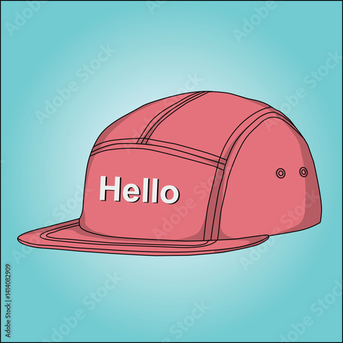 baseball cap vector illustration