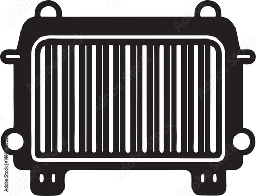 Radiator silhouette