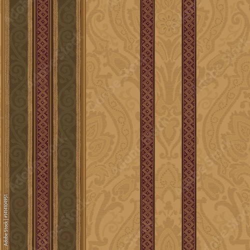 seamless pattern with floral elements