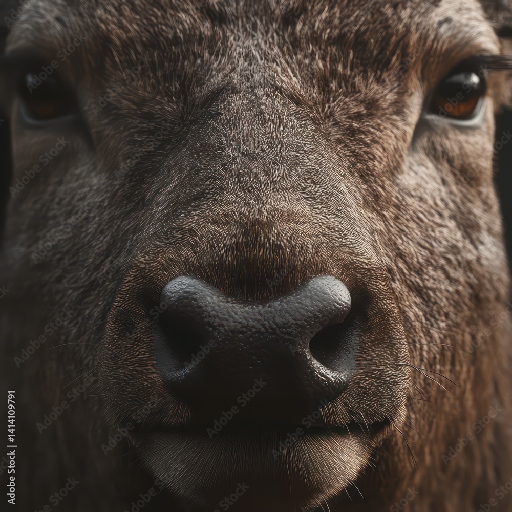 Closeup animal face wildlife portrait Closeup animal face wildlife portrait