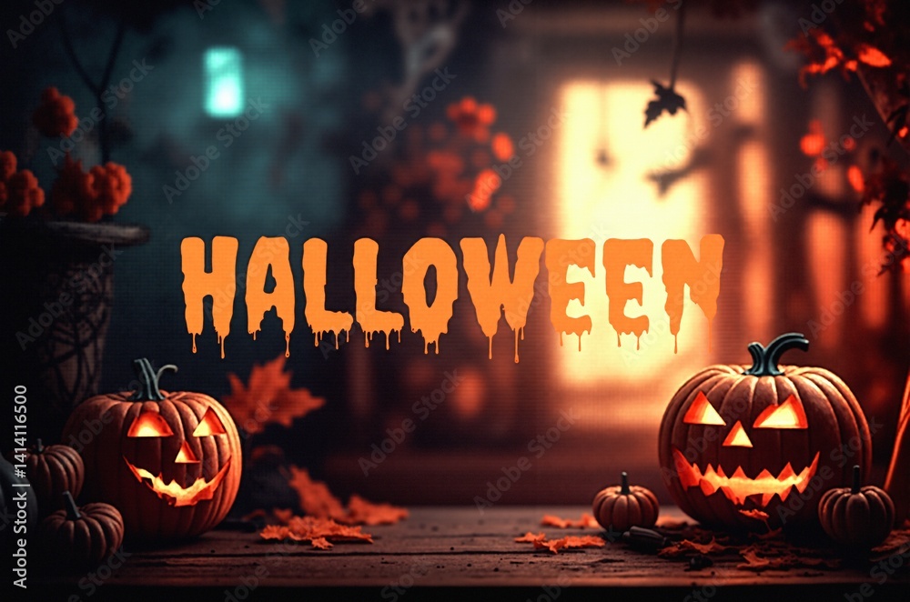 Kartki na święto halloween. Kolorowe czasami śmieszne i straszne jednocześnie.
