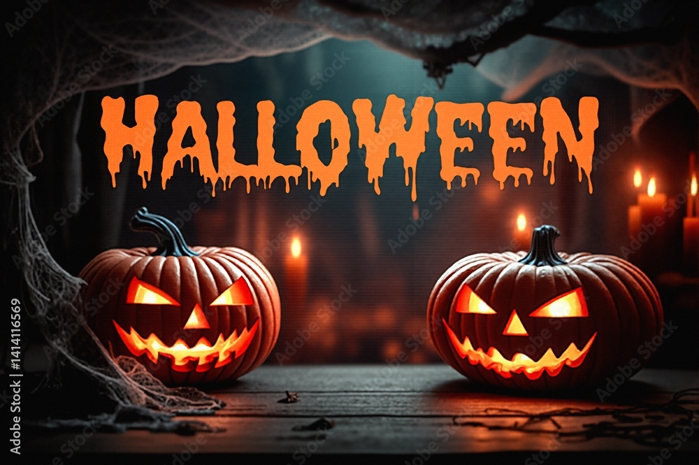 Kartki na święto halloween. Kolorowe czasami śmieszne i straszne jednocześnie.
