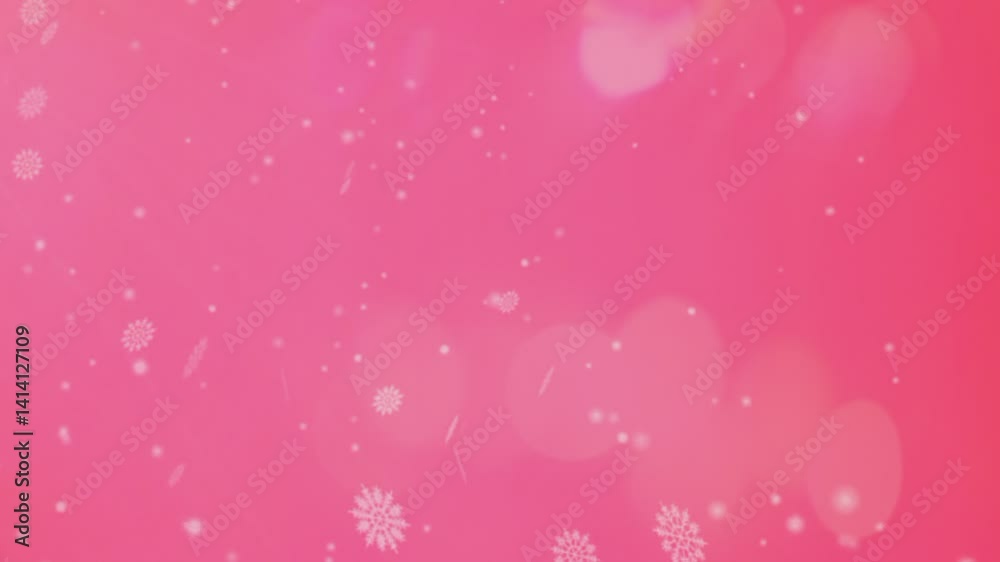 Snow flakes isolated with pink gradient for Christmas decoration design background Snow flakes isolated with pink gradient for Christmas decoration design background
