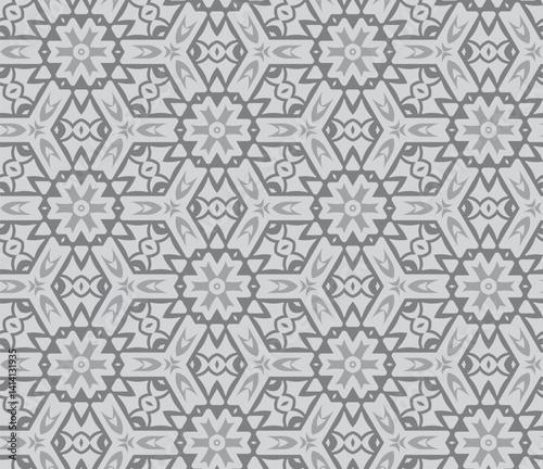 幾何学模様のスタイリッシュなシームレスパターン