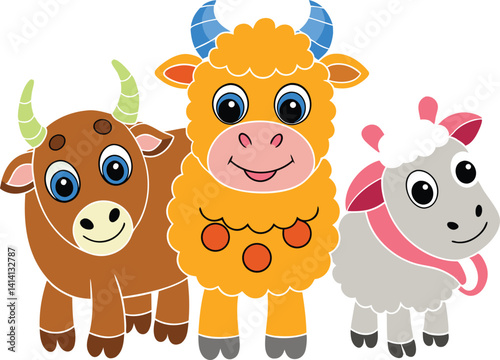funny cow cartoon