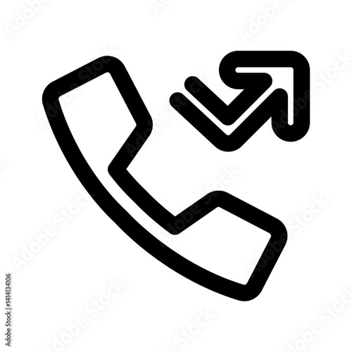 Missed call icon