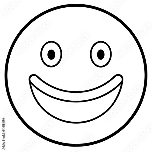 happy smile emoticon