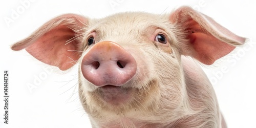 Close-up Piglet Portrait Pi...