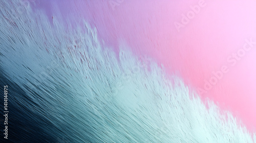 A serene abstract image featuring a gradient of soft colors blending from pink to blue, creating a calm and soothing visual effect.