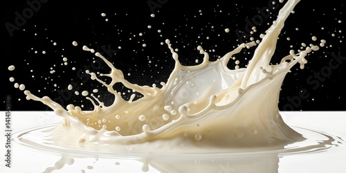 Creamy Milk Splash Dynamic ...